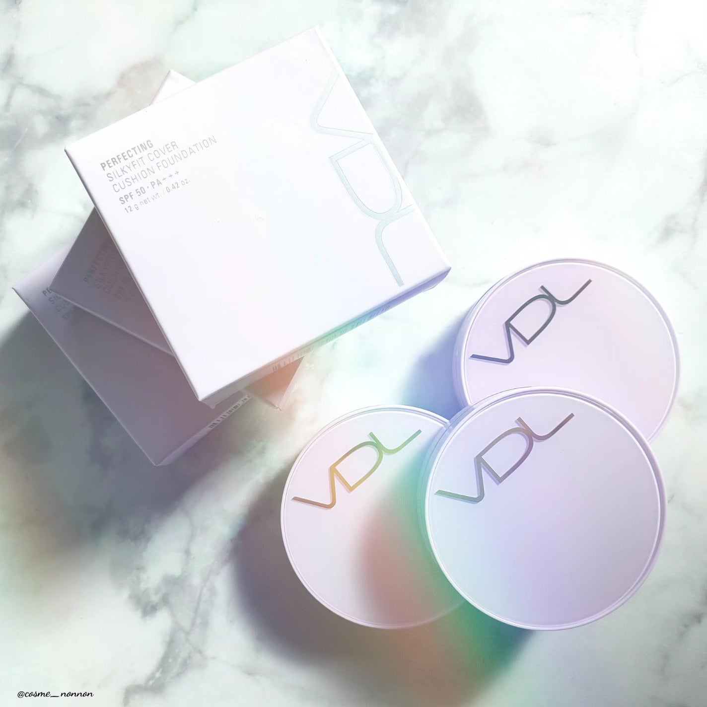 パーフェクティング シルキーフィット カバー クッション ファンデーション/VDL/クッションファンデーションを使ったクチコミ(7枚目)