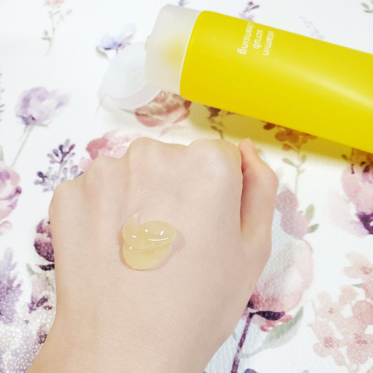 ビタミンスクラブクレンジング/Fru:C/クレンジングジェルを使ったクチコミ（3枚目）