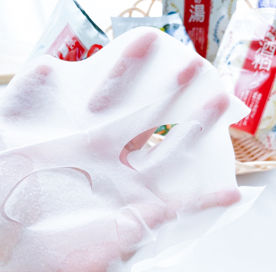 ワフードメイド 酒粕マスク/pdc/シートマスク・パックを使ったクチコミ（3枚目）