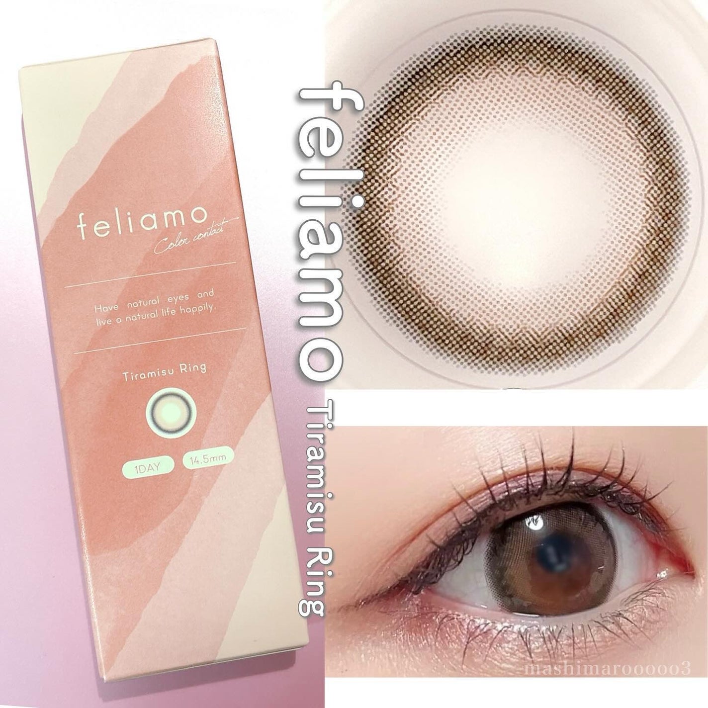 feliamo 1day/feliamo/ワンデー(1DAY)カラコンを使ったクチコミ(4枚目)