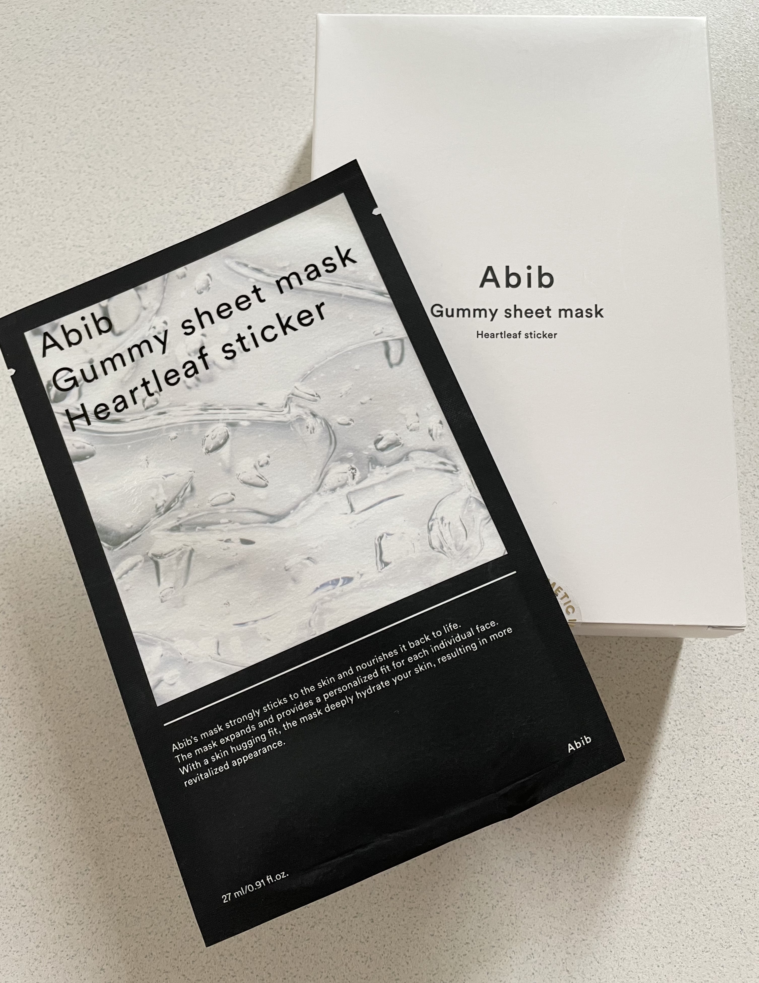 ガムシートマスクドクダミステッカー/Abib /シートマスク・パックを使ったクチコミ（1枚目）