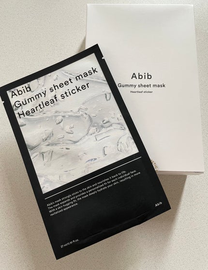 ガムシートマスクドクダミステッカー/Abib /シートマスク・パックを使ったクチコミ(1枚目)