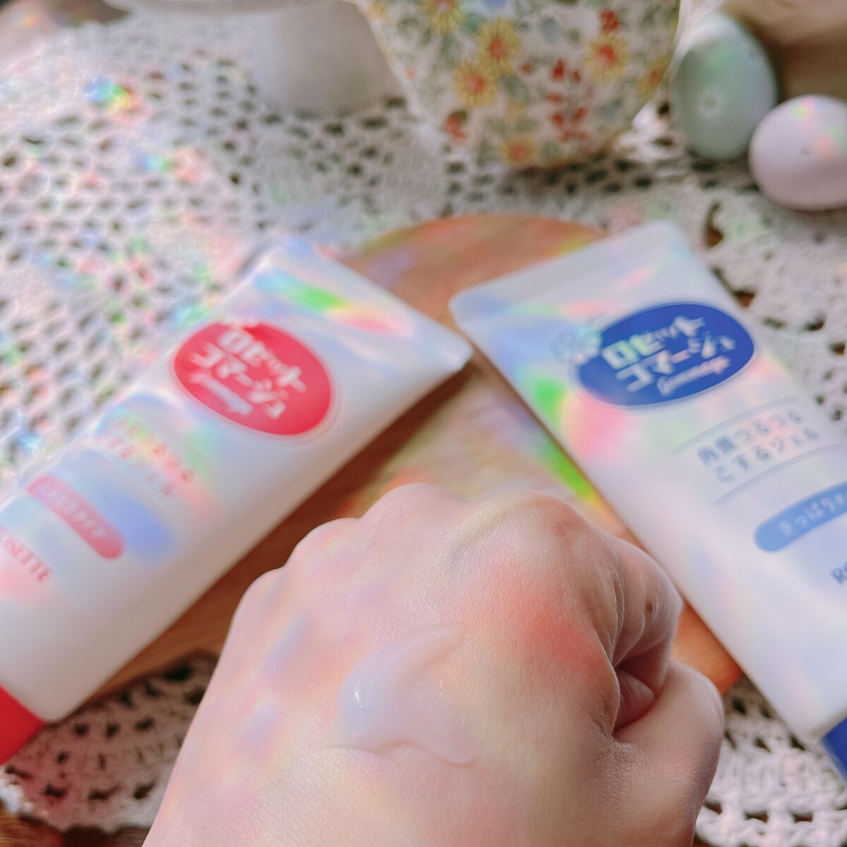 ロゼットゴマージュ モイスト/ロゼット/ピーリングを使ったクチコミ（3枚目）