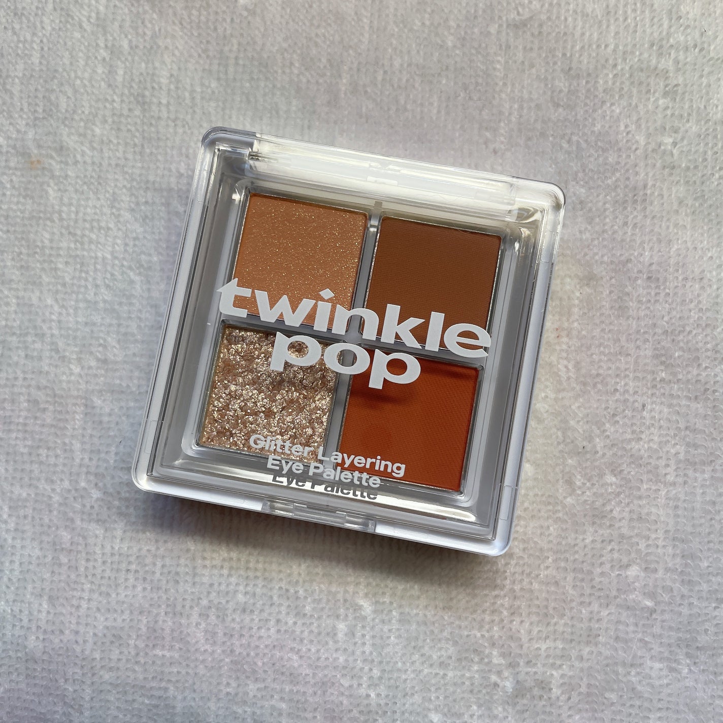 グリッターレイヤリングアイシャドウパレット/TWINKLE POP/アイシャドウパレットを使ったクチコミ(3枚目)