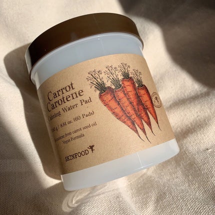 キャロットカロテン カーミングウォーターパッド/SKINFOOD/トナーパッドを使ったクチコミ(4枚目)