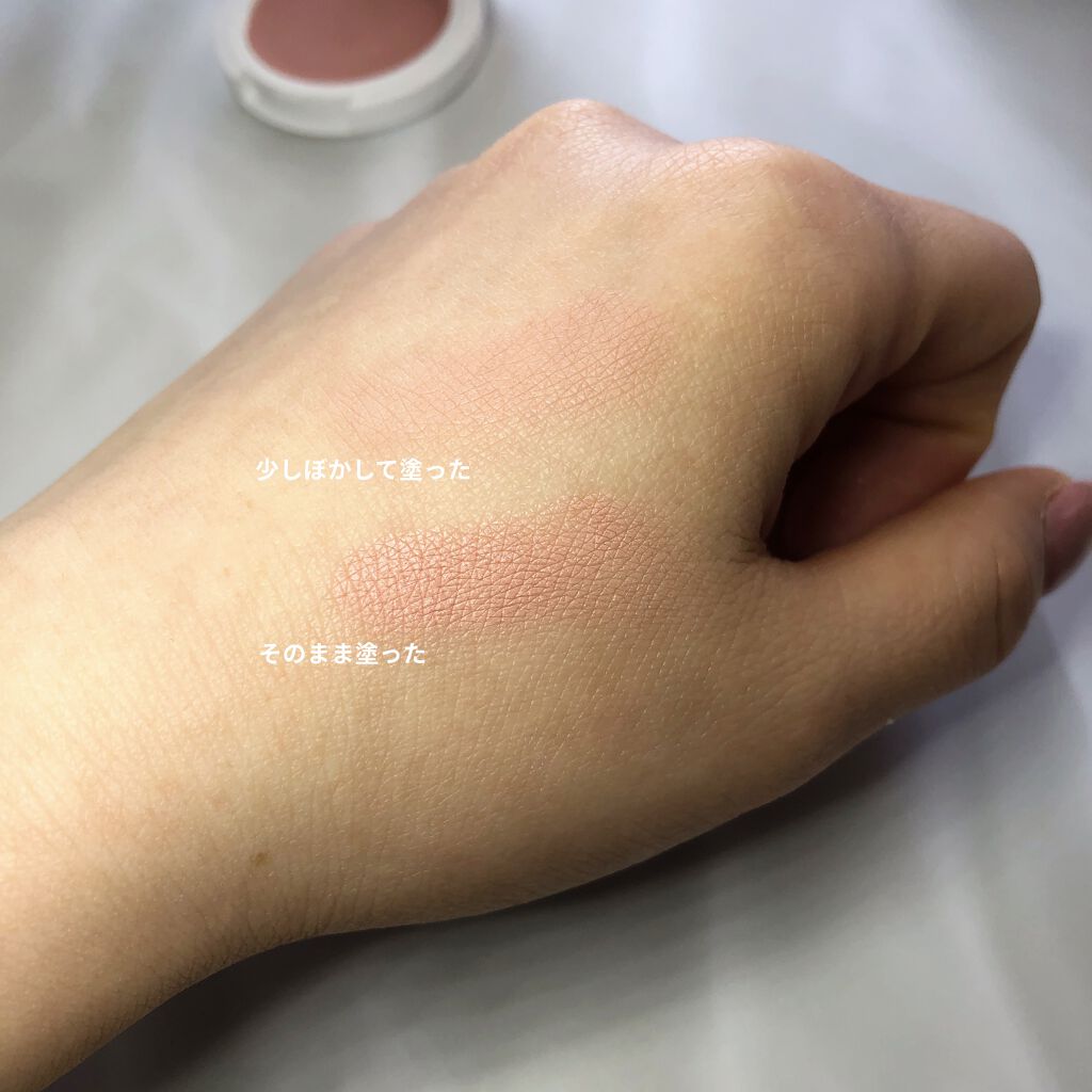 ダマスクローズ チーク［クリーミー］/AMRITARA/ジェル・クリームチークを使ったクチコミ（3枚目）