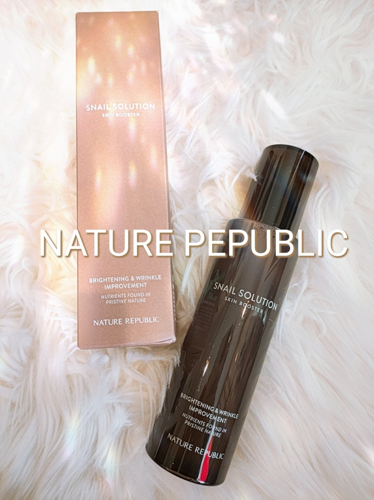 (旧)スネイルソリューションスキンブースター/ネイチャーリパブリック/ブースター・導入液を使ったクチコミ(1枚目)