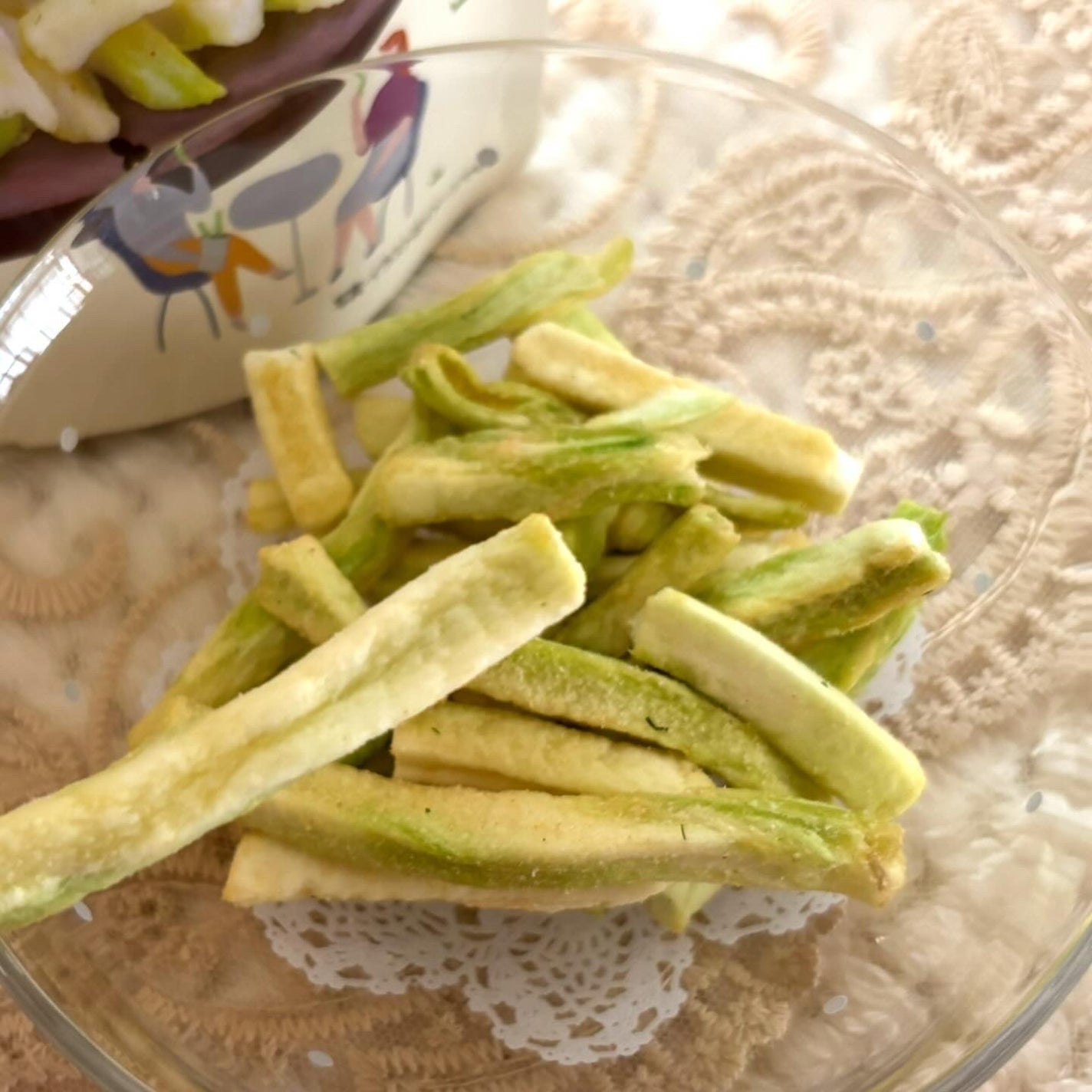 **Smiley** on LIPS 「ブロッコリーの茎から作られた(🥦•᎑•🥦)🥦ブロッコリー茎ステ..」(4枚目)