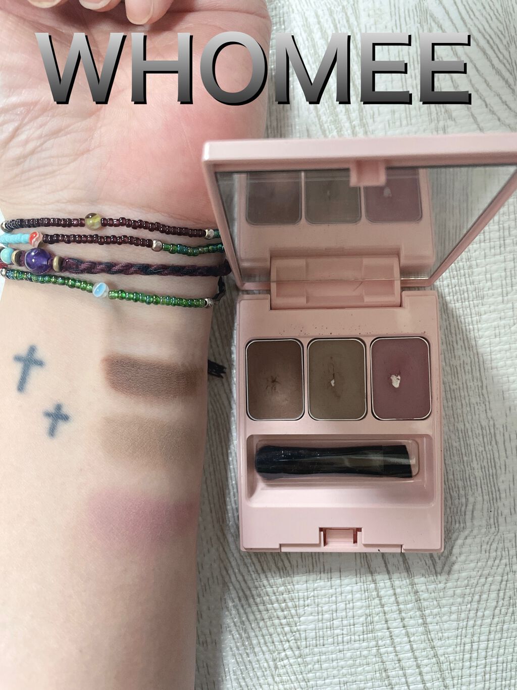 セルヴォーク インディケイトアイブロウパウダー/Celvoke/パウダーアイブロウを使ったクチコミ（3枚目）