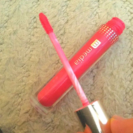 リキッドグロウルージュ/media/リップグロスを使ったクチコミ(1枚目)