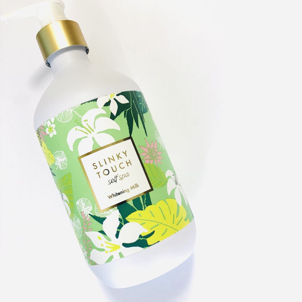 薬用美白ボディミルク/スリンキータッチ セルフスパ/ボディミルクを使ったクチコミ（1枚目）