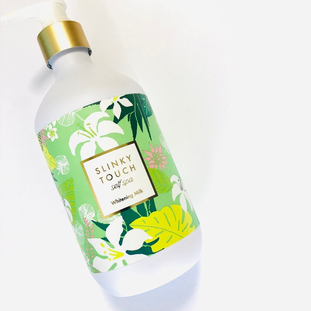 薬用美白ボディミルク/スリンキータッチ セルフスパ/ボディミルクを使ったクチコミ(1枚目)