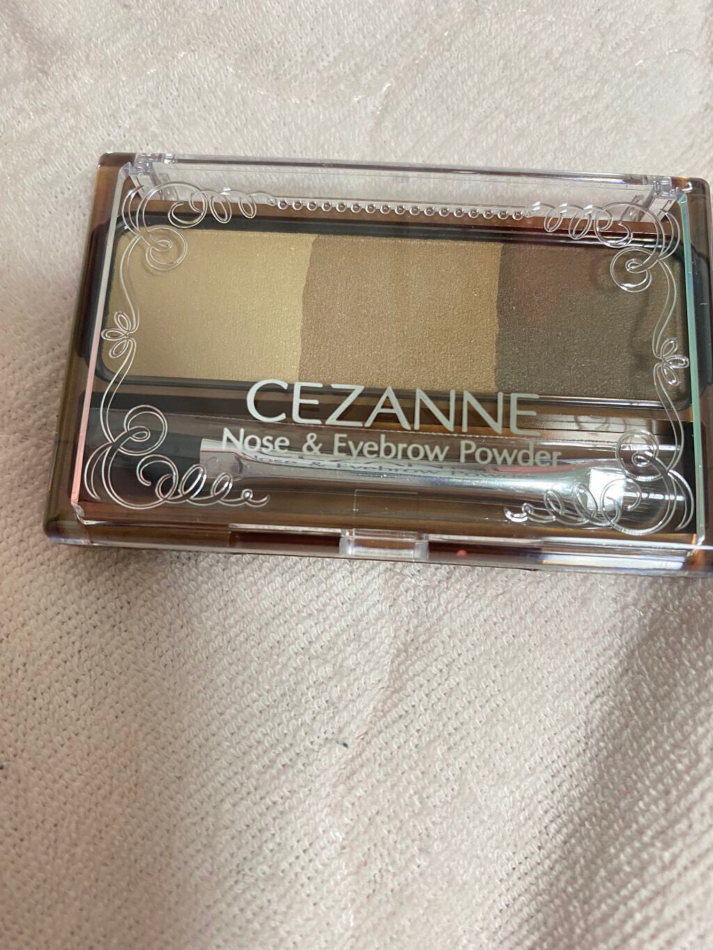 ノーズ&アイブロウパウダー/CEZANNE/パウダーアイブロウを使ったクチコミ(1枚目)