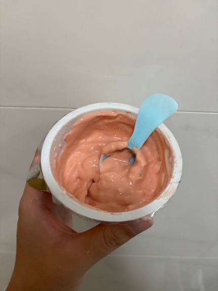 モデリングカップパック ビタミン/LINDSAY/洗い流すパック・マスクを使ったクチコミ(3枚目)