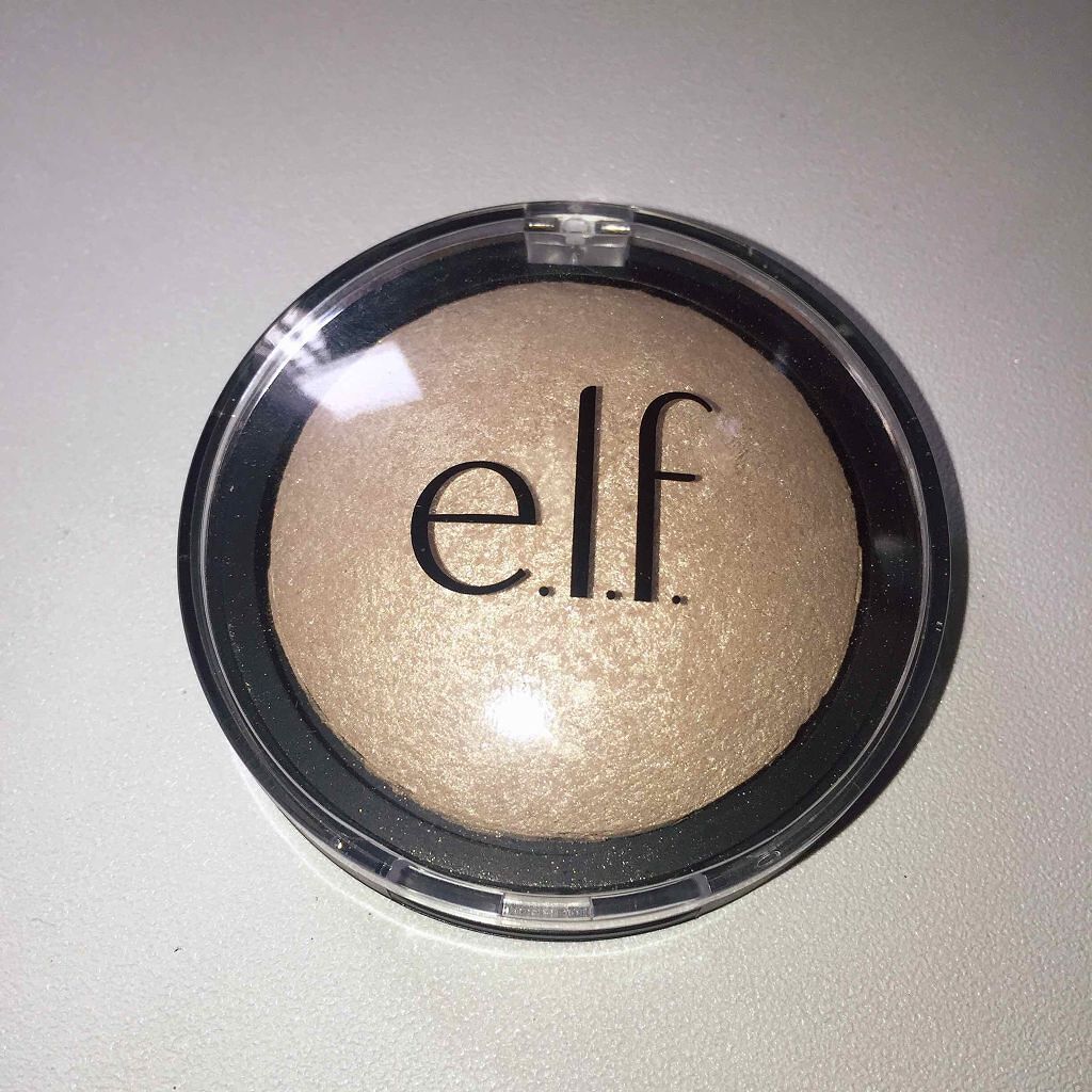 ベイクドハイライター/e.l.f. Cosmetics/パウダーハイライトを使ったクチコミ（1枚目）