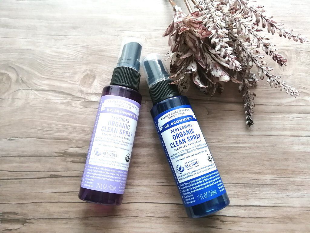 オーガニッククリーンスプレー   ラベンダー/Dr. Bronner's Magic Soaps(海外)/その他を使ったクチコミ（1枚目）