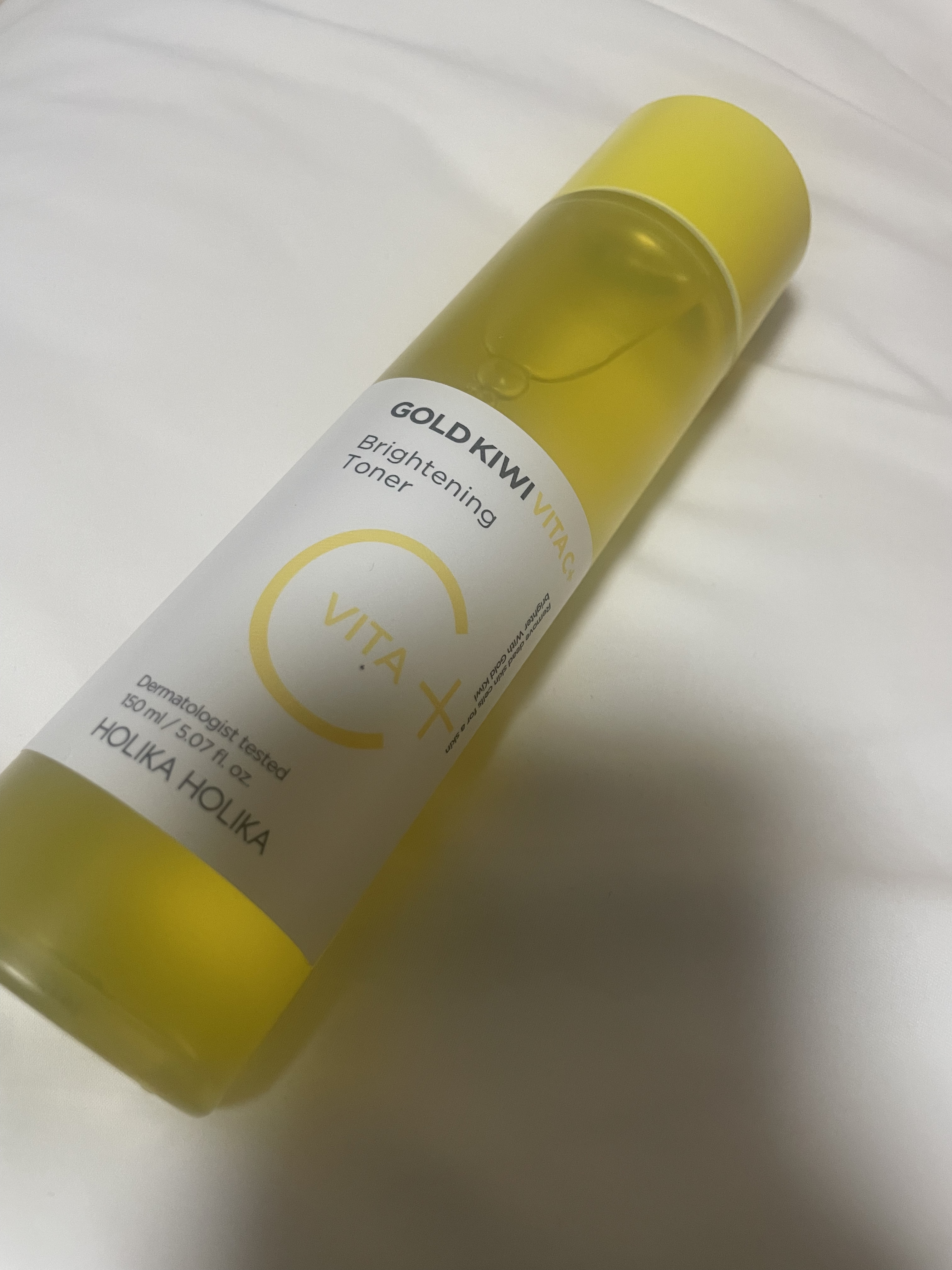 ゴールドキウイビタC+ブライトニングトナー企画セット/HOLIKA HOLIKA/化粧水を使ったクチコミ（3枚目）