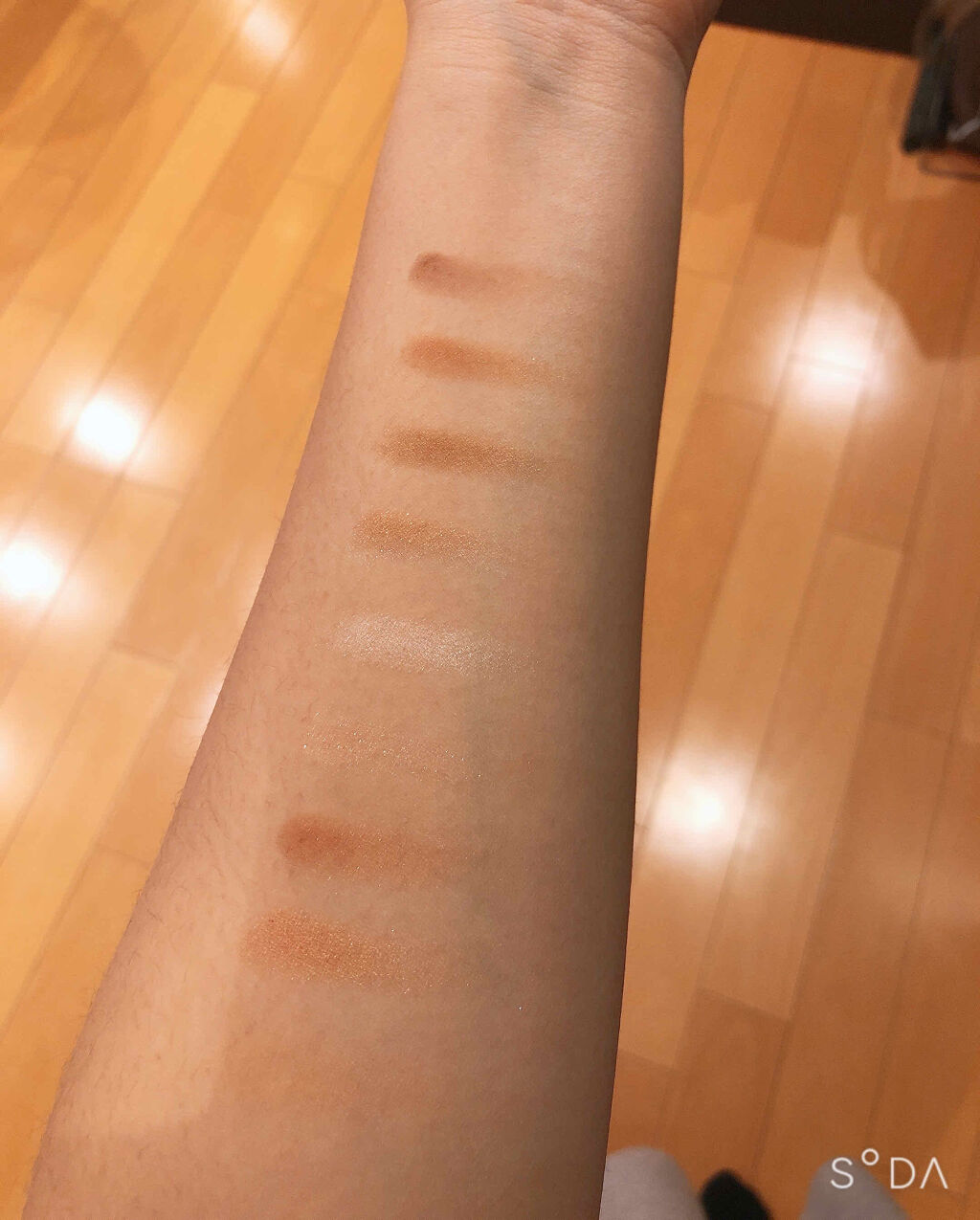 UR GLAM　BLOOMING EYE COLOR PALETTE/U R GLAM/アイシャドウパレットを使ったクチコミ（2枚目）