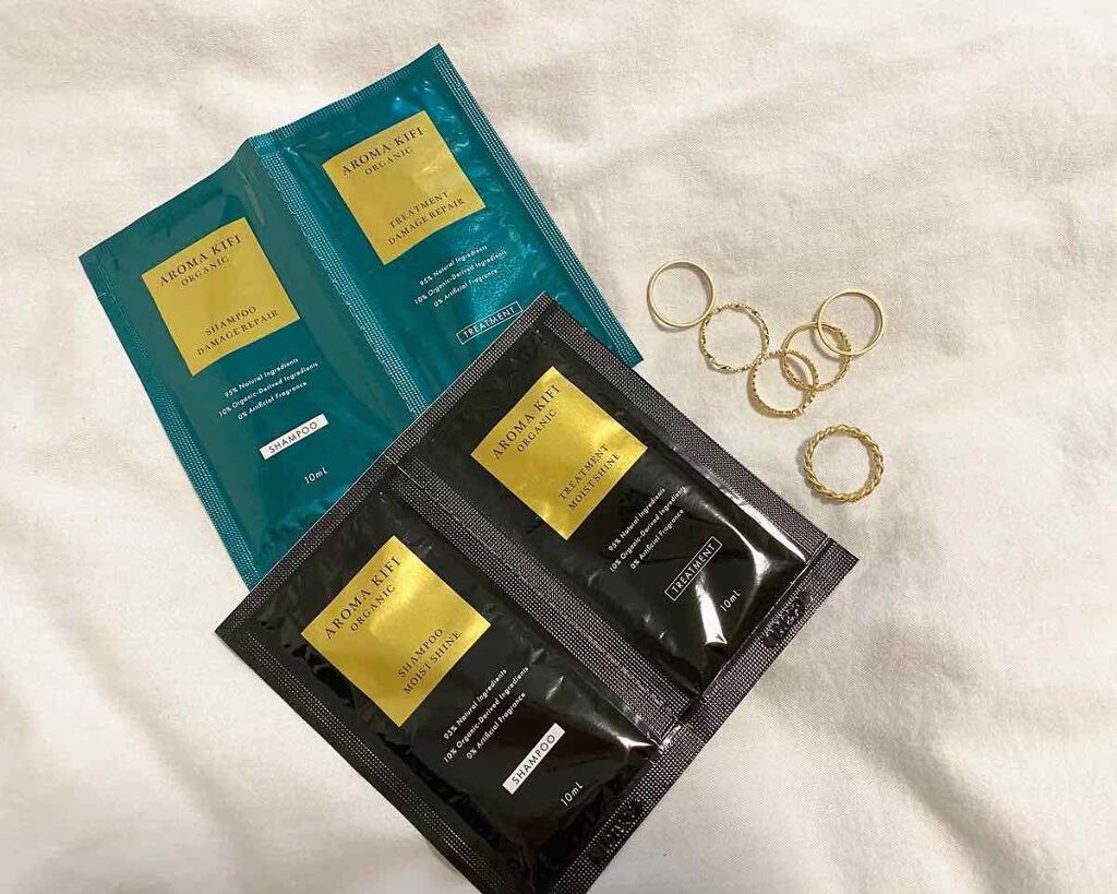 オーガニック シャンプー/トリートメント<ダメージリペア>/AROMA KIFI/シャンプー・コンディショナーを使ったクチコミ(1枚目)