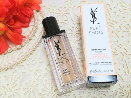 ピュアショット ナイト リチャージセラム/YVES SAINT LAURENT BEAUTE/美容液を使ったクチコミ(1枚目)