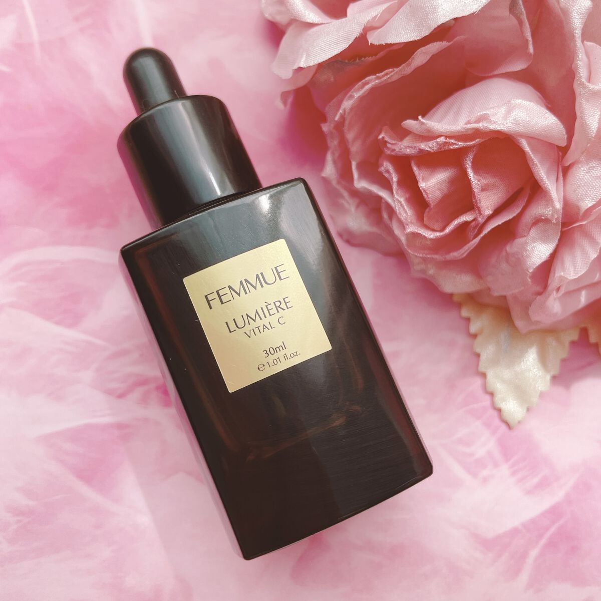 ルミエール ヴァイタルC/FEMMUE/ブースター・導入液を使ったクチコミ（2枚目）