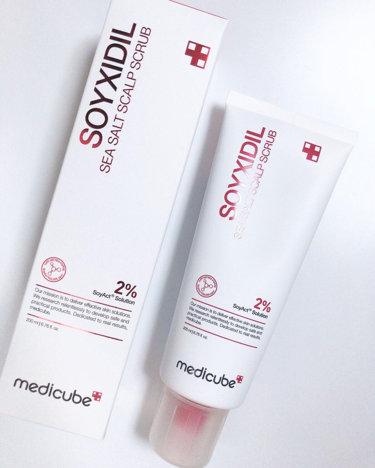 イソフラボンシーソルト頭皮スクラブ/MEDICUBE/ヘッドスクラブを使ったクチコミ（2枚目）