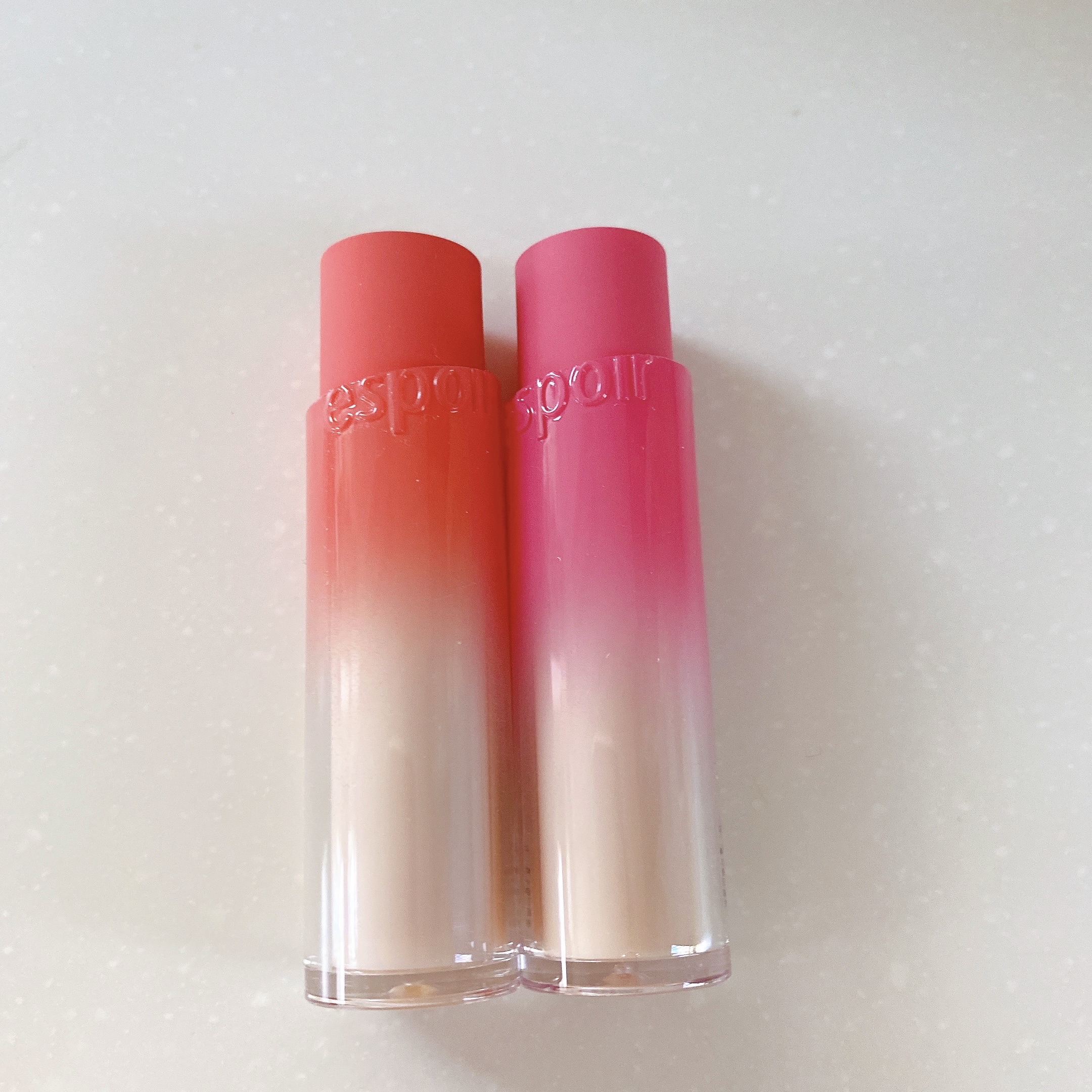 ノーウェアリップスティック バーミンググロー 09 パーシモン/espoir/口紅を使ったクチコミ（1枚目）