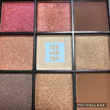 UR GLAM　BLOOMING EYE COLOR PALETTE/U R GLAM/アイシャドウパレットを使ったクチコミ（2枚目）