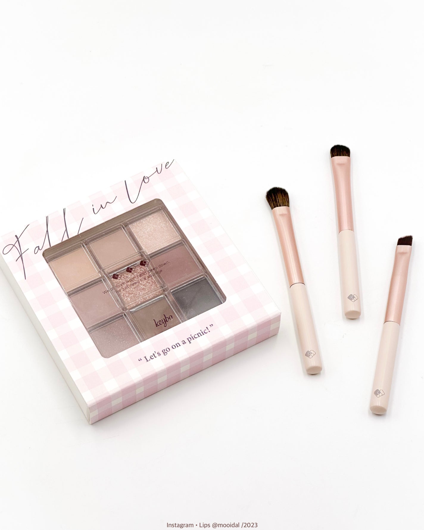 KEYBO FALL IN LOVE SHADOW PALETTE/keybo/アイシャドウパレットを使ったクチコミ(4枚目)