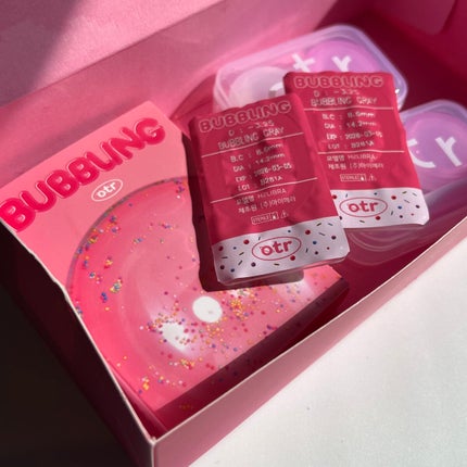 BUBBLING/otr/カラーコンタクトレンズを使ったクチコミ(3枚目)