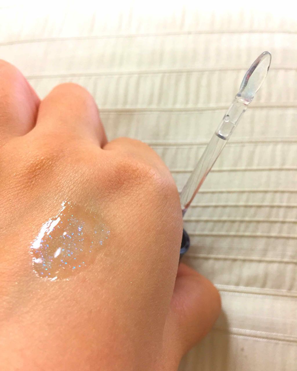 ニュアンスラスターグロス/KiSS/リップグロスを使ったクチコミ(3枚目)