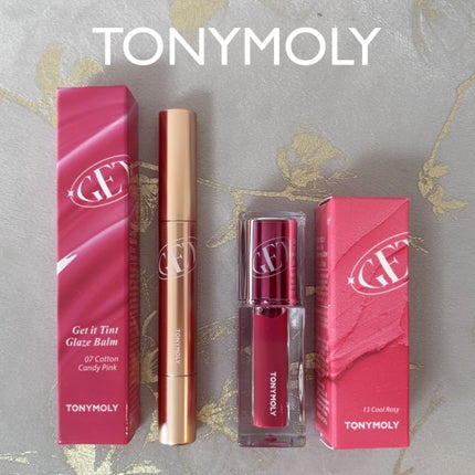 ゲットイットティントグレーズバーム/TONYMOLY/リップティントを使ったクチコミ(1枚目)