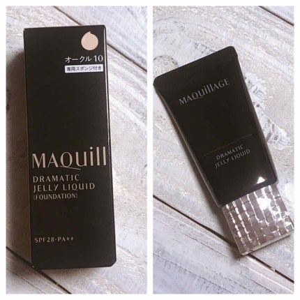 ドラマティックジェリーリキッド/マキアージュ/リキッドファンデーションを使ったクチコミ(1枚目)