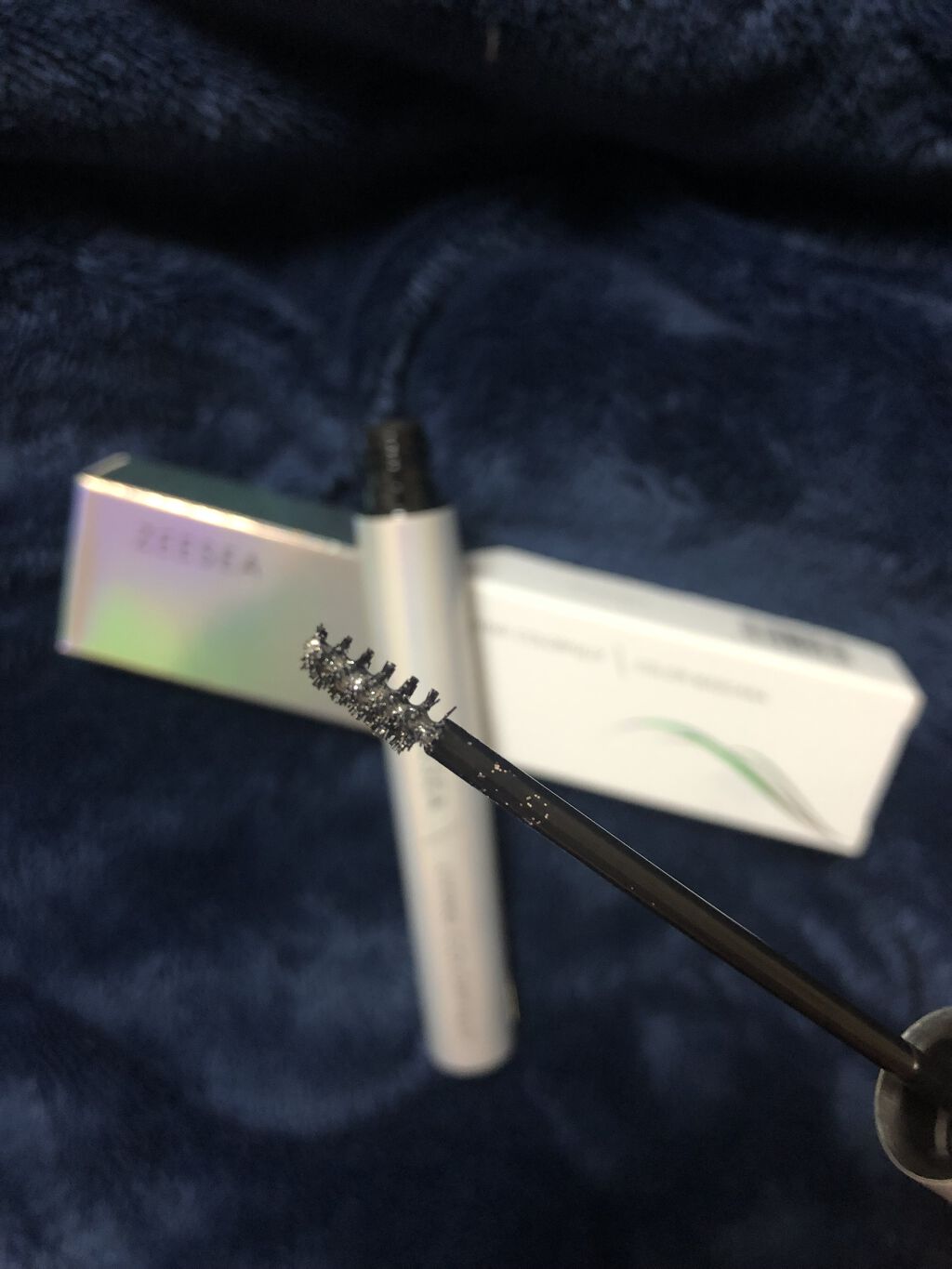 ダイヤモンドシリーズ カラーマスカラ/ZEESEA/マスカラを使ったクチコミ（3枚目）