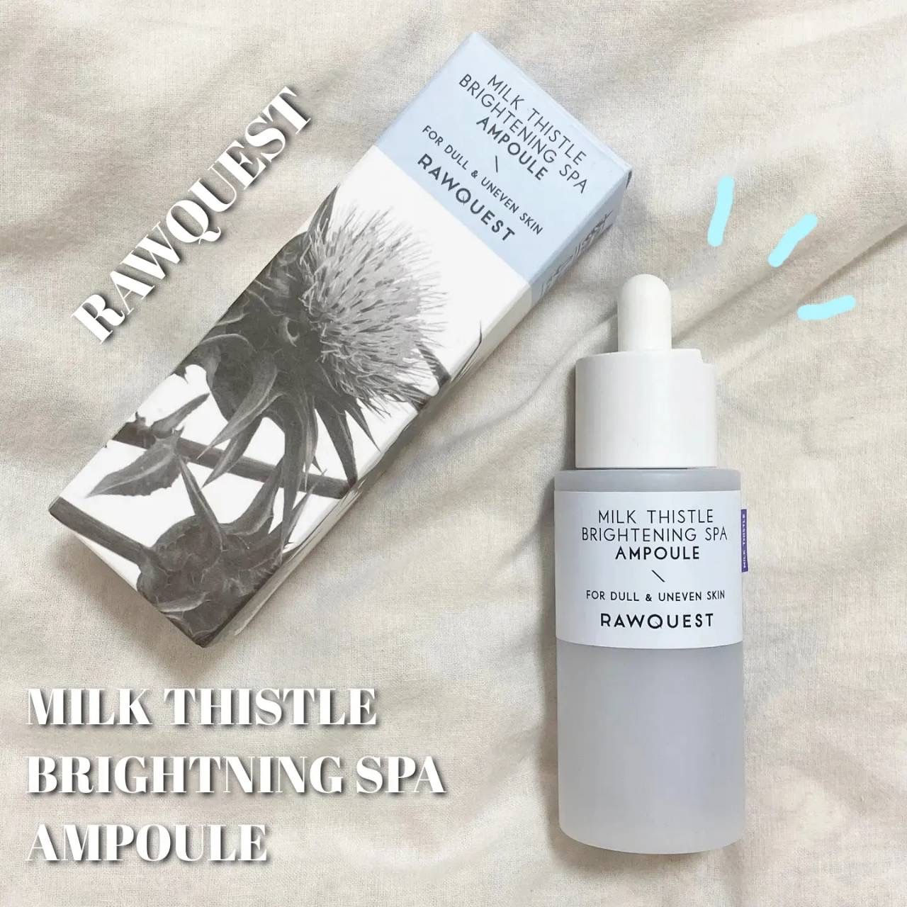 ミルクシスルブライトニングスパ アンプル/RAWQUEST/美容液を使ったクチコミ（1枚目）