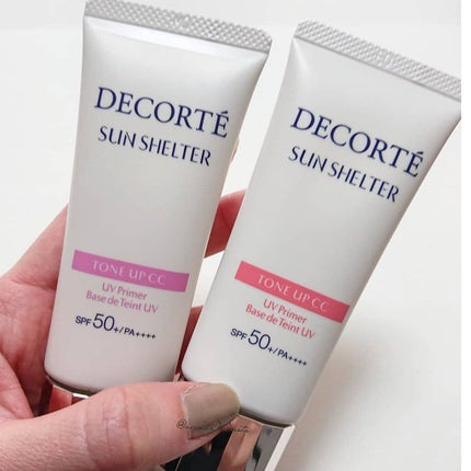 サンシェルター トーンアップCC/DECORTÉ/CCクリームを使ったクチコミ(1枚目)