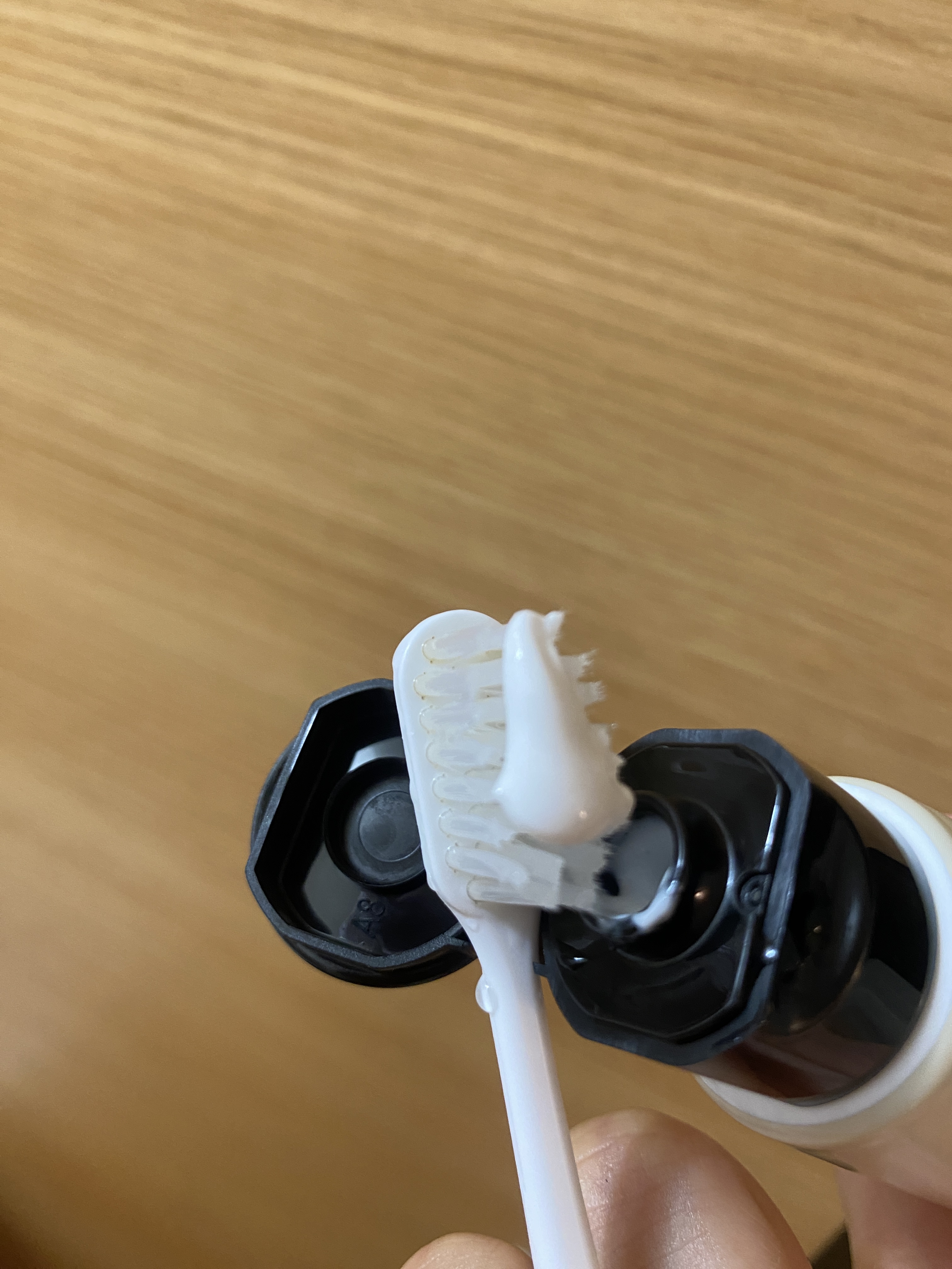 歯磨き堂 薬用ホワイトニングペースト プレミアム/歯磨き堂/歯磨き粉を使ったクチコミ（2枚目）