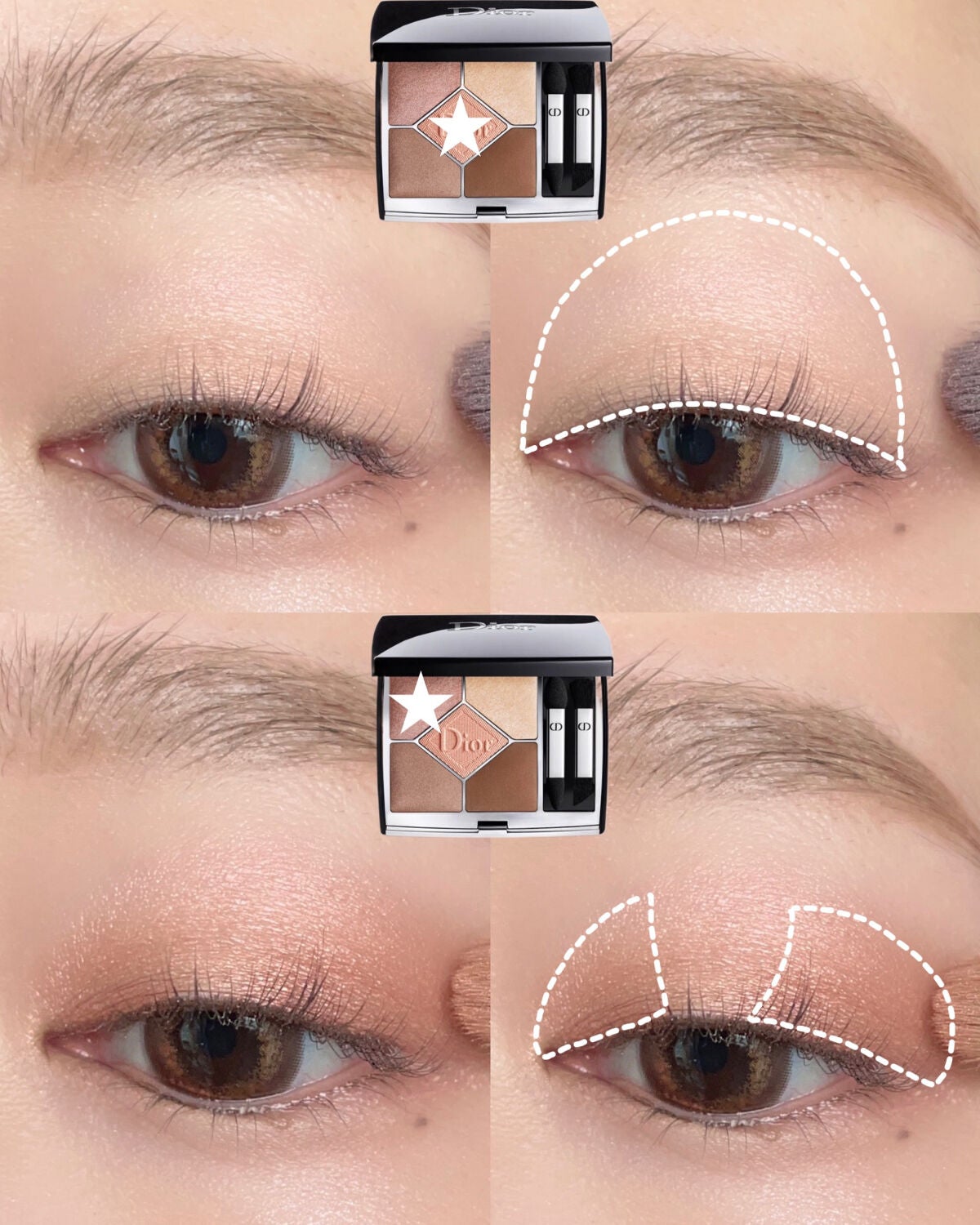 Yurika Ueki on LIPS 「ひとつ前の動画の静止画でのつけ方や色のスウォッチです💓𝐃𝐢𝐨𝐫..」(5枚目)