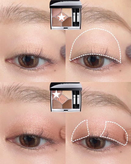 Yurika Ueki on LIPS 「ひとつ前の動画の静止画でのつけ方や色のスウォッチです💓𝐃𝐢𝐨𝐫..」(5枚目)