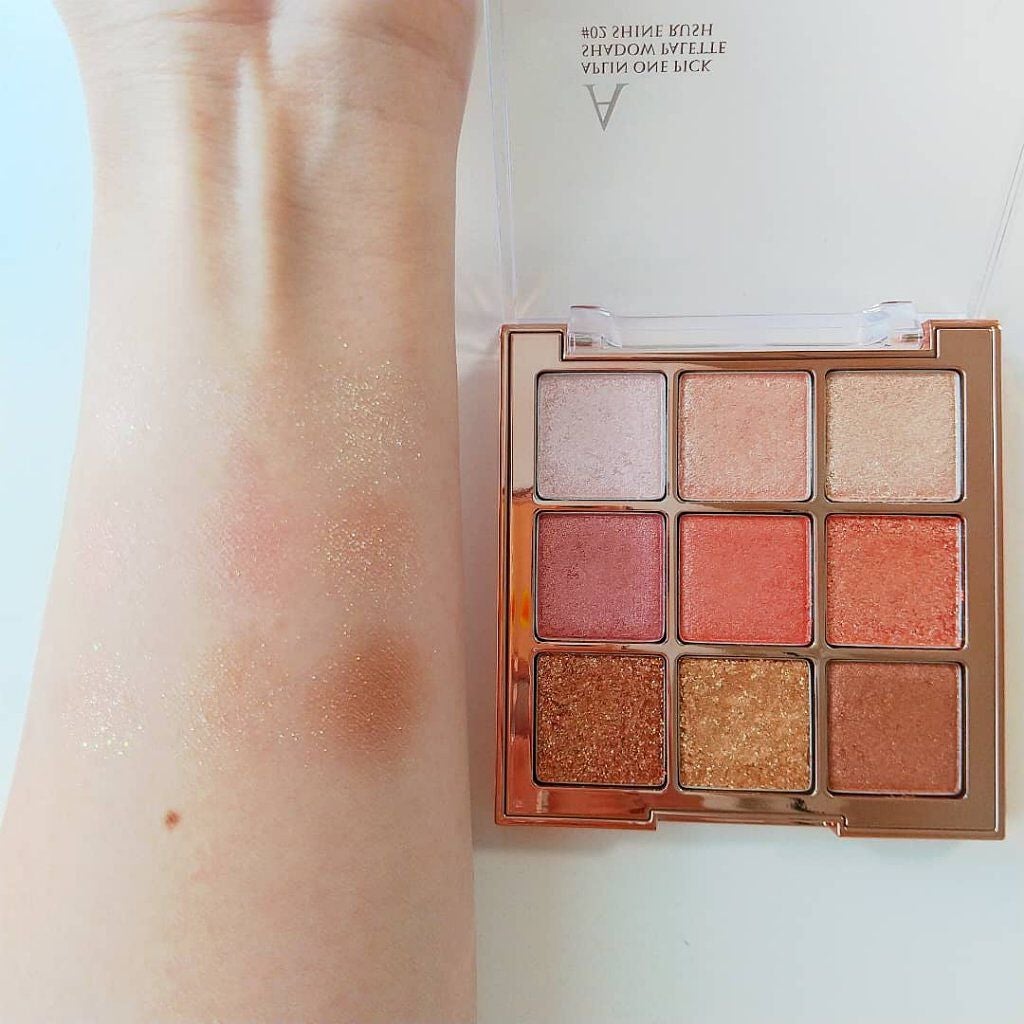 ワンピックアイシャドウパレット/APLIN/アイシャドウパレットを使ったクチコミ(4枚目)