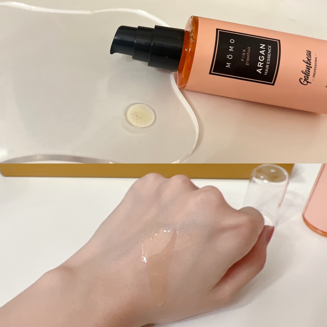 モモアルガンヘアエッセンス/ガランビュー/ヘアオイルを使ったクチコミ（2枚目）