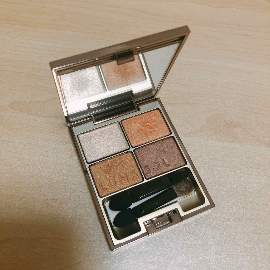 スキンモデリングアイズ/LUNASOL/アイシャドウパレットを使ったクチコミ(1枚目)