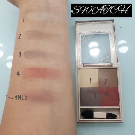 ニュアンス マット クリエイター/Visée/アイシャドウパレットを使ったクチコミ(2枚目)