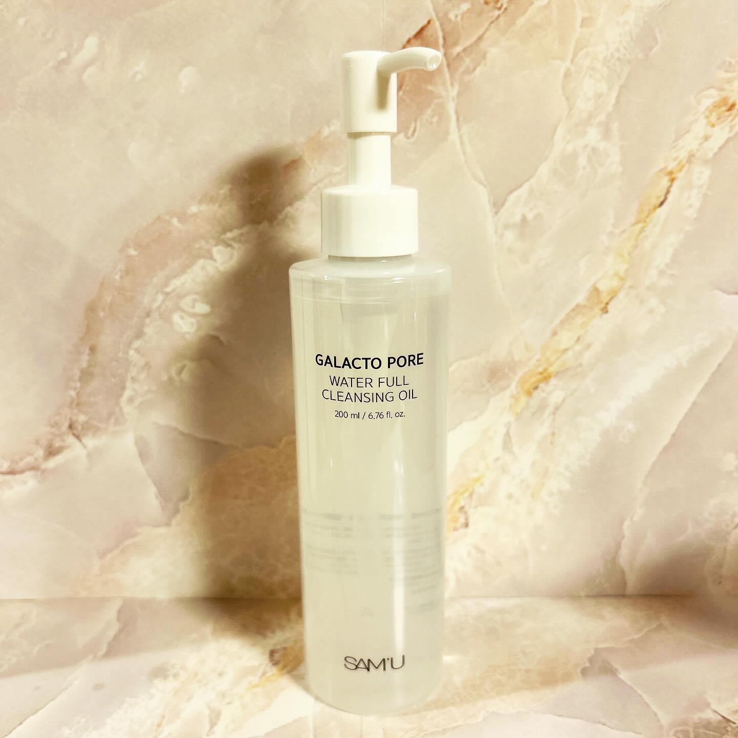 サミュ ガラクトポア ウォーターフル クレンジングオイル/SAM'U/オイルクレンジングを使ったクチコミ（2枚目）