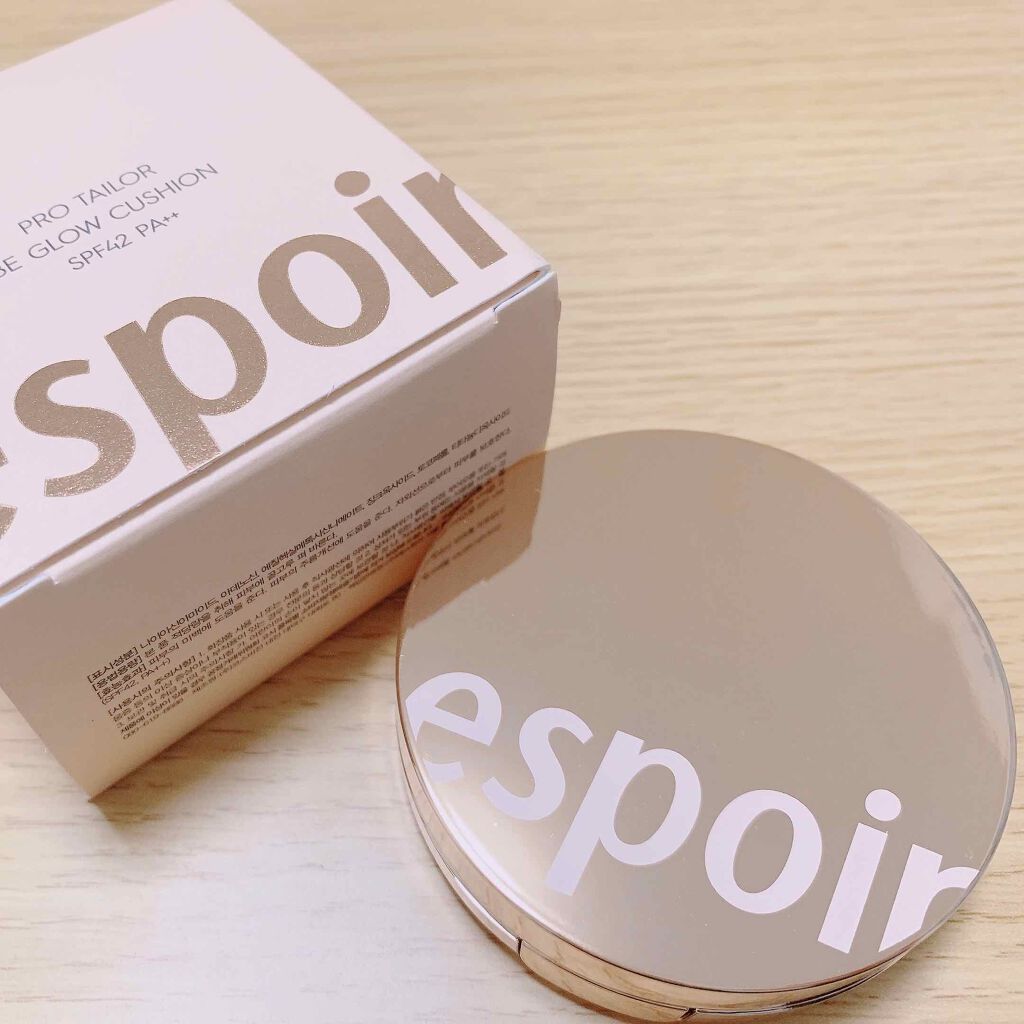 プロテーラービーグロウクッション(オールニュー)/espoir/クッションファンデーションを使ったクチコミ(1枚目)