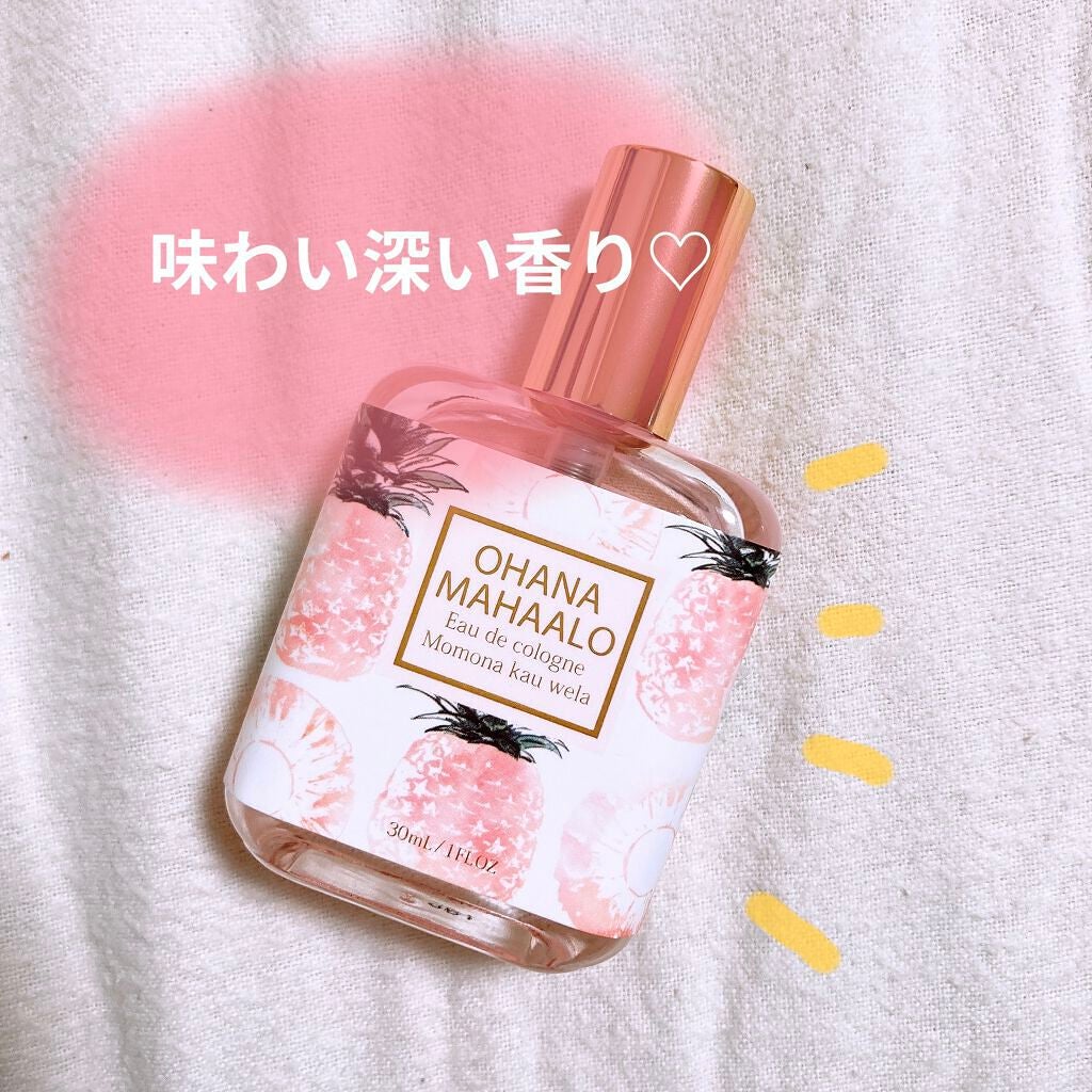 オハナ・マハロ オーデコロン <モモナ カウウエラ>/OHANA MAHAALO/香水(レディース)を使ったクチコミ(1枚目)