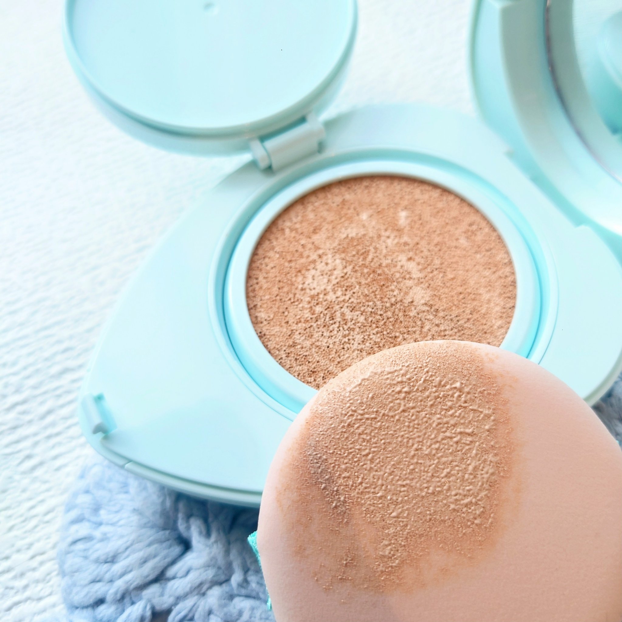 トワタッチ ハートクッション マットカバー/troistouch/クッションファンデーションを使ったクチコミ（3枚目）