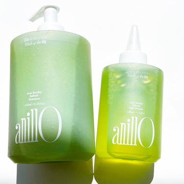 ANILLO ライムサンデー リフレッシュヘアービネガーのクチコミ「✴︎

ANILLO
Lime Sunday Refresh Shampoo
Lime Sun.....」（1枚目）