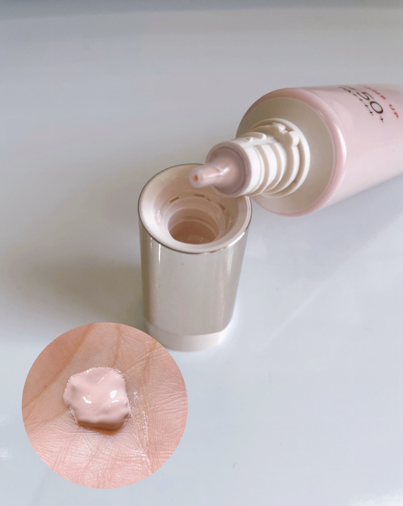 エリクシール　デーケアレボリューション　トーンアップ　SP+　aa/エリクシール/化粧下地を使ったクチコミ（2枚目）