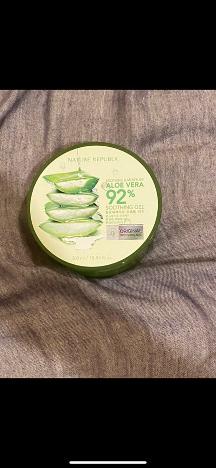 マイルド&モイスチャーアロエジェル/ネイチャーリパブリック/ボディローションを使ったクチコミ(7枚目)